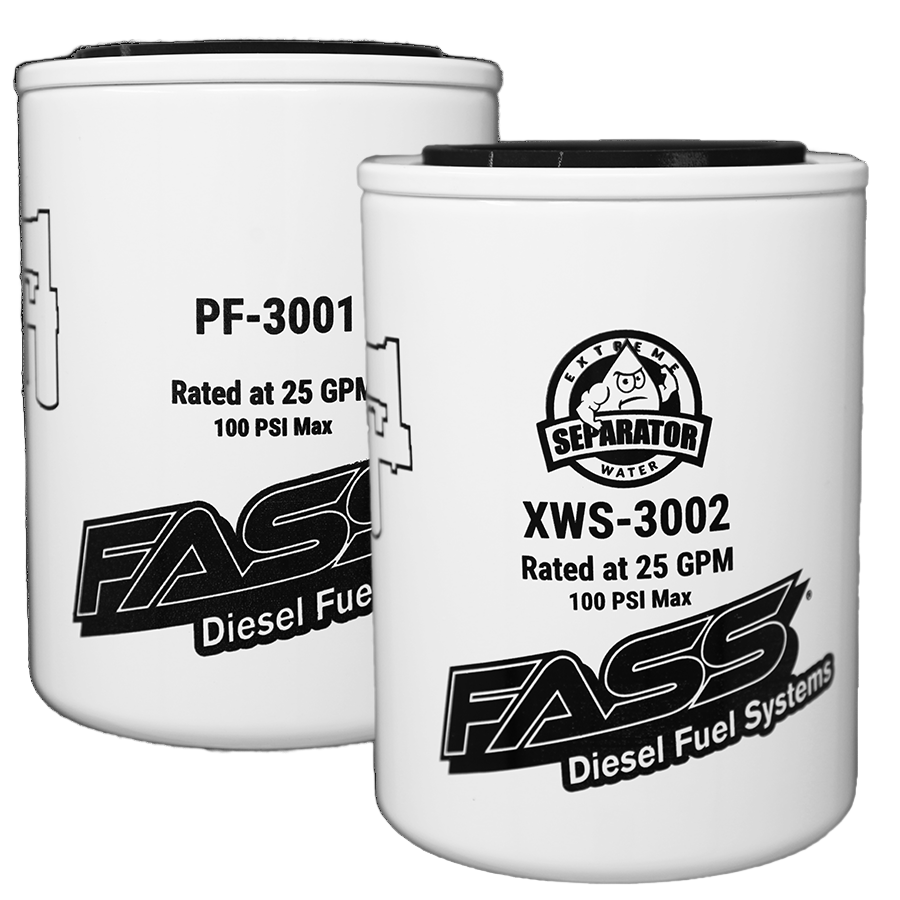 FASS fuel filters - water separator and particulate filter