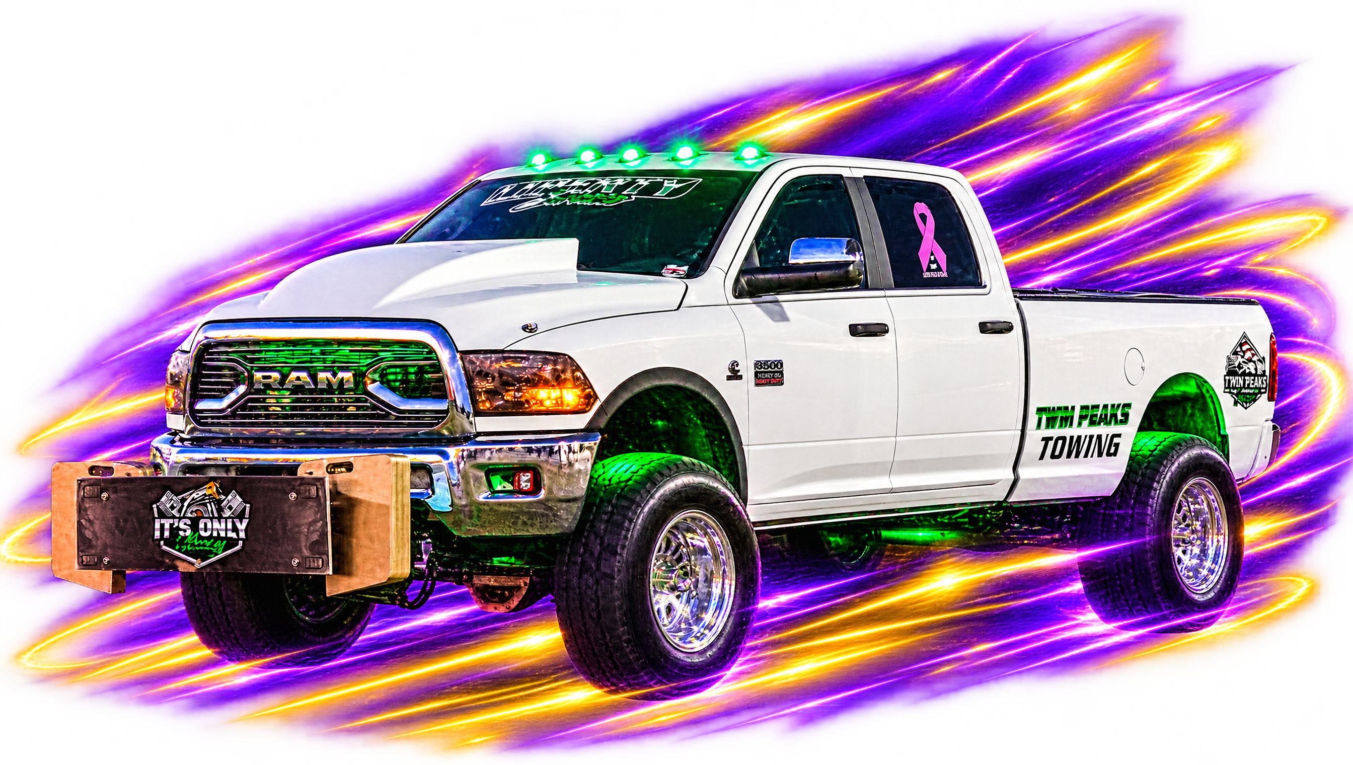 It's Only Money, the Liberty Diesel Performance pull truck