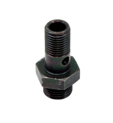 High Volume Fuel Rail Banjo Fitting With Hole Honda AEM Electronics