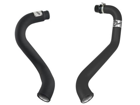 BladeRunner 3 Inch Aluminum Hot and Cold Charge Pipe Kit Black GM Diesel Trucks 02-04 V8-6.6L (td) LB7 aFe Power