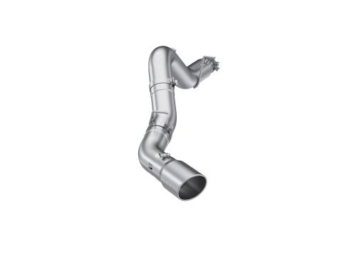 2020-2023 Chevrolet/GMC 2500/3500 HD 6.6L Duramax EC/CC Armor Lite Aluminized Steel 5 Inch Filter Back Single Side Exit MBRP
