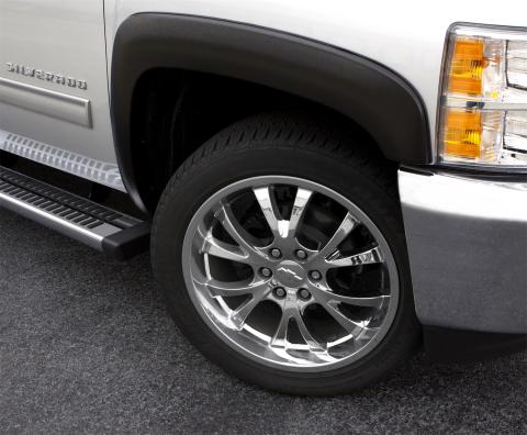 Sport Style Fender Flare Set Front and Rear, Textured, 4-Piece Set 2007-2014 Silverado/Sierra 1500/2500 HD/3500 HD Fleetside Lund