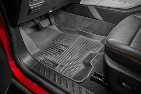 Weatherbeater 2nd Seat Floor Liner For 2017-2025 F-250 Super Duty, F-350 Super Duty, F-450 Super Duty, F-150 Lightning Husky Liners