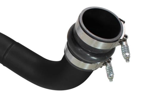 BladeRunner 3 Inch Aluminum Hot and Cold Charge Pipe Kit Black Ford Diesel Trucks 99-03 V8-7.3L (td) aFe Power