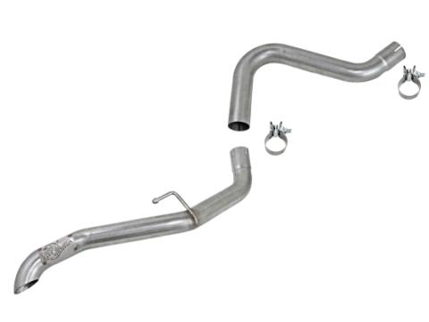 Mach Force-Xp 2-1/2 Inch 409 Stainless Steel Hi-Tuck Tail Pipe Upgrade For Exhaust System 49-46046 aFe Power
