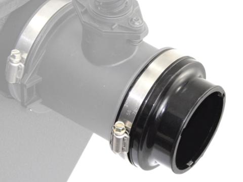 Magnum Force Cold Air Intake System Spare Parts Kit (3-1/2 Inch ID to 2-3/4 Inch ID x 2 Inch L) Straight Reducing Coupler - Black aFe Power