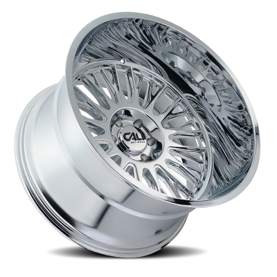 Cast Aluminum Wheels Vertex 9116 CH 20x10 Chrome 6 On 139.7 Bolt Pattern -25 Offset Cali Offroad Wheels