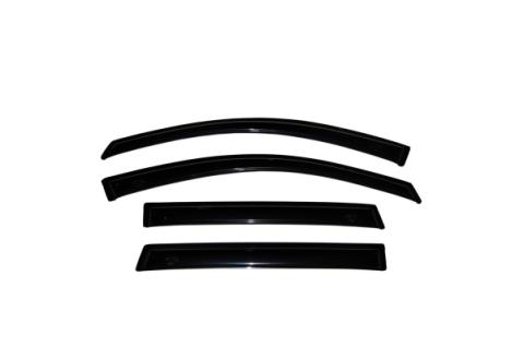 Ventvisor Deflector for 2009-2024 Ram 1500/Dodge Ram 1500 Smoke Outside Mount 4 Piece AVS