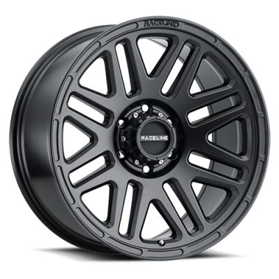 Aluminum Wheels 16x8 Outlander 944B Satin Black 0 Offset 8 on 170 Bolt Pattern 125.2 Bore Raceline