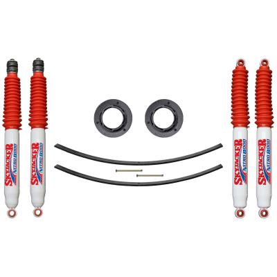 Suspension Lift Kit w/Shock Nitro Shocks 2.5 Inch Lift Incl. Front Spacer Kit Add-A-Leaf Skyjacker
