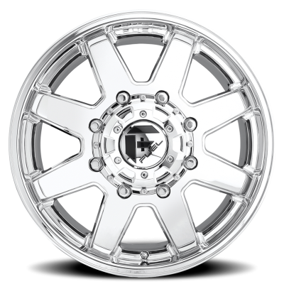 Dually Wheels 17X6.5 Maverick Dually D536 8 On 210 Chrome 154.3 Bore 116 Offset 7 Spoke Front Dually Fuel Off Road Wheels