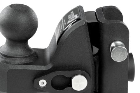 Heavy Duty Road Suppressor Dual Ball BulletProof Hitch