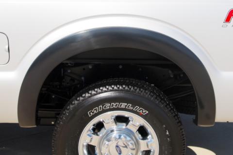 Sport Style Fender Flare Set Rear, Smooth, 2-Piece Set 2011-2016 Ford F-250 Super Duty/F-350 Super Duty Fleetside Lund