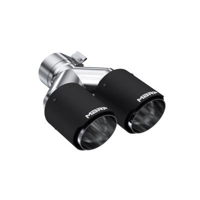 Carbon Fiber Tip Pro Series 2.5 Inch ID Dual 3.5 Inch OD Out 9.45 Length Dual Wall MBRP