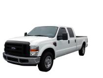 In-Channel Ventvisor Side Window for 1999-2016 Ford F-650 and More Standard Cab Pickup Smoke In-Channel 2 Piece AVS