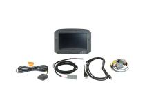 CD-7FG Carbon Flat Panel Non-Logging Display 7-inch diagonal screen, carbon fiber enclosure, GPS antenna and wiring harness included, Does Not Include Buttons (See PN 30-3610) AEM Electronics