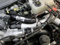 BladeRunner 3 Inch Aluminum Hot and Cold Charge Pipe Kit Black Ford Diesel Trucks 11-16 V8-6.7L (td) aFe Power