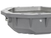 Street Series Rear Differential Cover Raw w/ Machined Fins Ford Diesel Trucks 17-23 V8-6.7L (td) (Dana M275-14) aFe Power