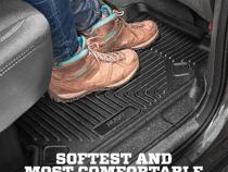 X-act Contour Front Floor Liners For 2017-2025 F-250/F-350 Super Duty Husky Liners
