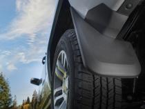 Custom Mud Guards Front Mud Guards For 1999-2007 Silverado/Sierra 1500/2500 HD/3500 Fits models without factory fender flares Husky Liners