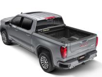 Lo Pro Tonneau Cover Black 2019 (New Body Style)-2026 Silverado/Sierra 1500/2020-2027 2500 HD/3500 HD 8 Foot Bed Truxedo