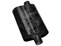 Super 40 Series Chambered Muffler Super 40 3.00 Offset In 3.00 Center Out Aggressive Sound Flowmaster