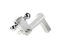 2.0 inch Aluminum Medium Duty 6 inch Drop/Rise Hitch BulletProof Hitch