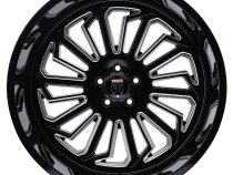 Butcher AT1916 Gloss Black Milled 20X9 5-139.7 -12MM 87.1MM Off Road Wheels American Truxx