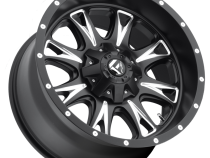 Aluminum Wheels 20X9 Throttle D513 6 On 135/6 On 139.7 Black Milled 106.4 Bore 20 Offset Fuel Off Road Wheels