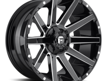 Aluminum Wheels 22X10 Contra D615 5 On 139.7/5 On 150 Gloss Black/Milled 110.3 Bore -18 Offset Multi Spoke Fuel Off Road Wheels