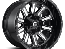 Aluminum Wheels 22X12 Hardline D620 6 On 135/6 On 139.7 Gloss Black Milled 106.1 Bore -45 Offset Fuel Off Road Wheels