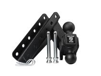 2.5 inch Medium Duty 6 inch Drop/Rise Hitch BulletProof Hitch