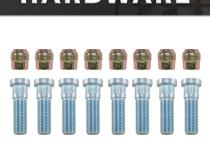 Rear Axle Kit Fits GM 9.5 Inch Diff 33 Spline 8 Lug 32 Inch Long USA Standard